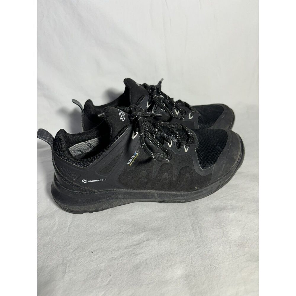 Keen Konnectfit Waterproof Utility Hiking‎ Shoes Womens Size 6 Black H19